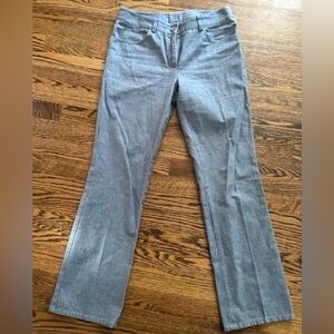 Akris Punto Light Gray Flare Jeans